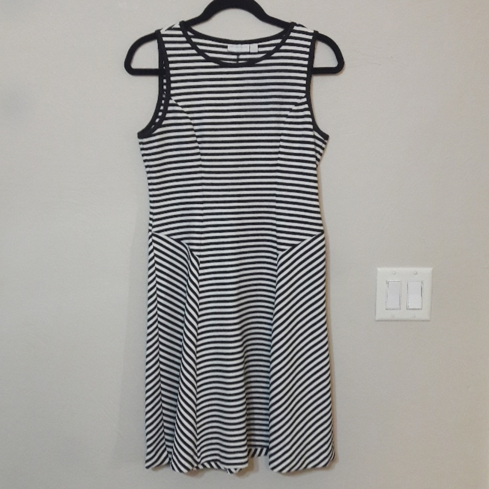 New York & Company Striped Dress